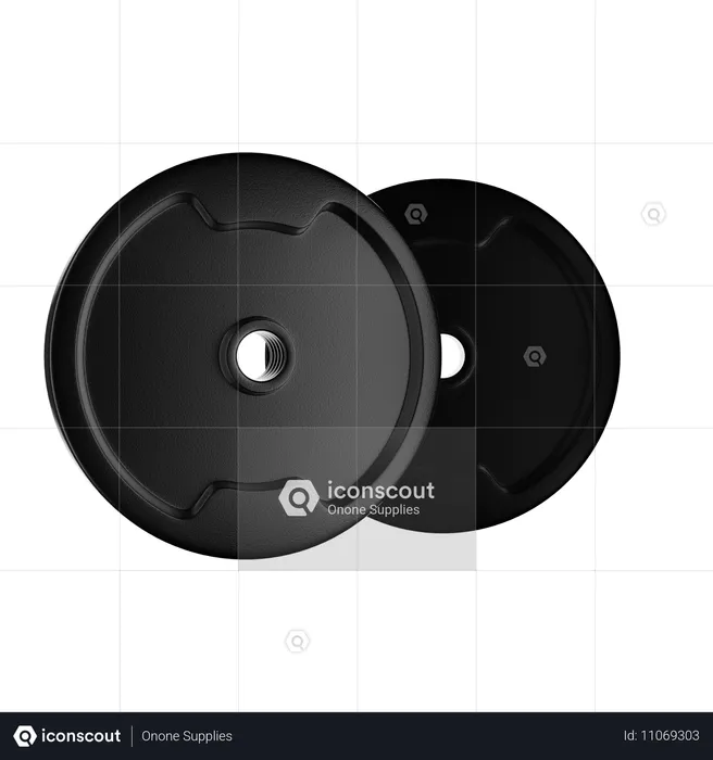 Weight Plate  3D Icon