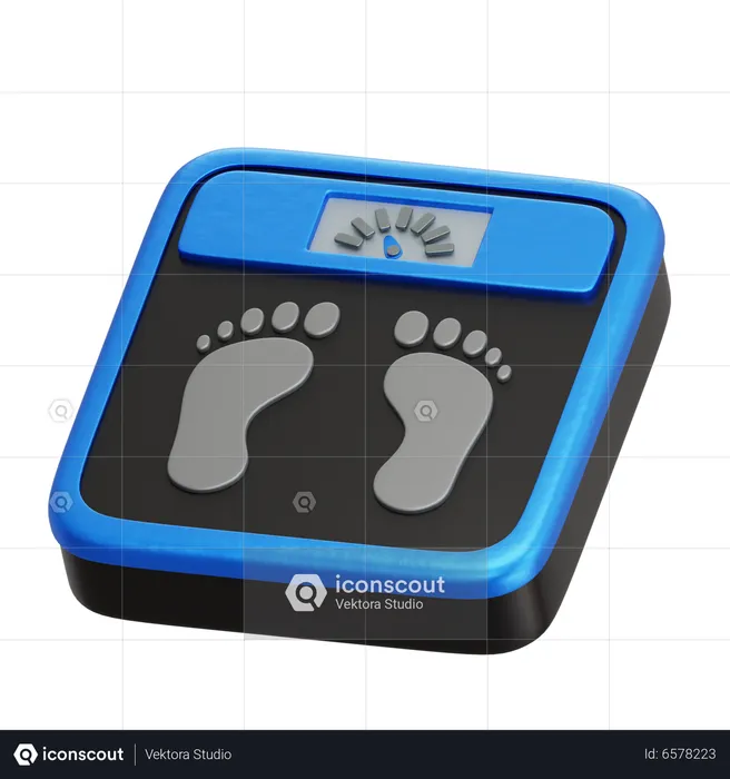 Weight Scale  3D Icon