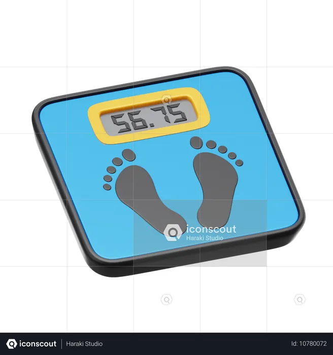 Weight Scale  3D Icon