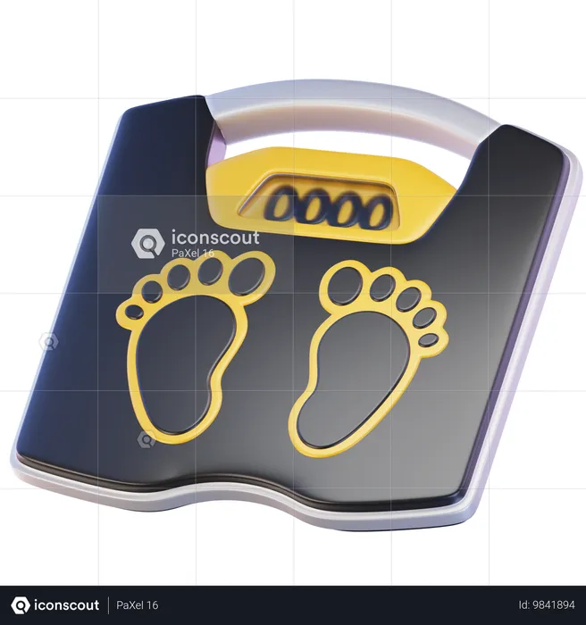 Weight Scale  3D Icon