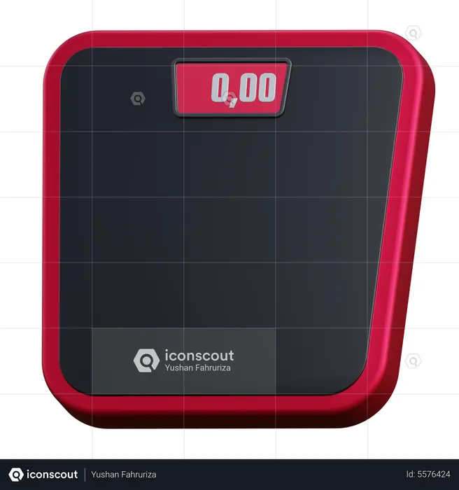 Weight Scale  3D Icon