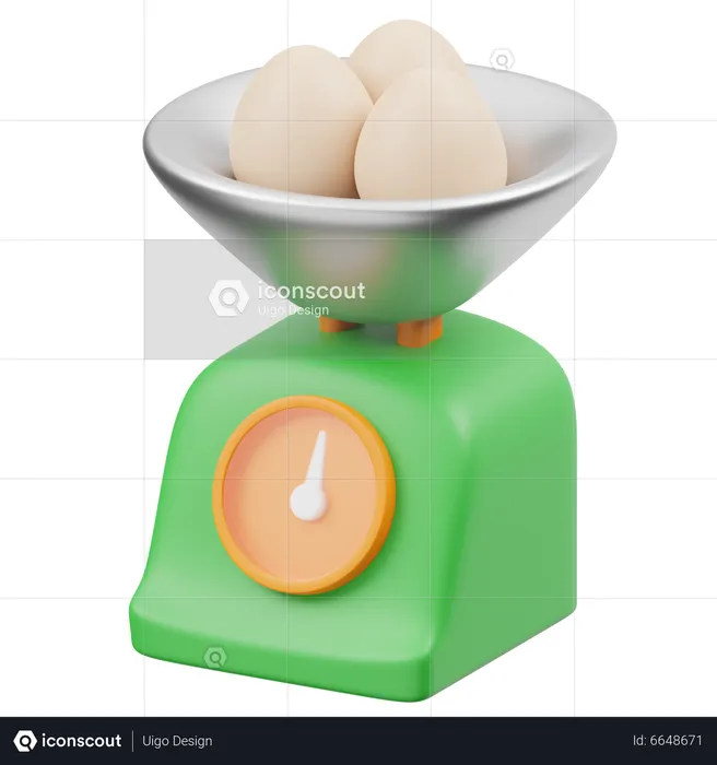 Weight Scale  3D Icon
