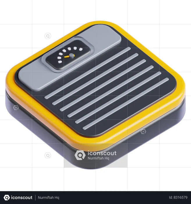Weight Scale  3D Icon