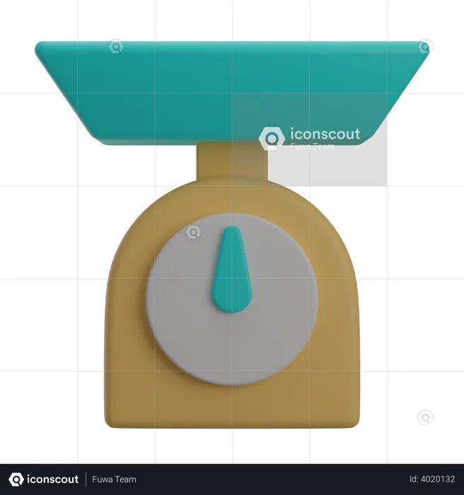 Weighting Tool  3D Illustration