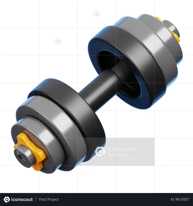 Weightlifting  3D Icon