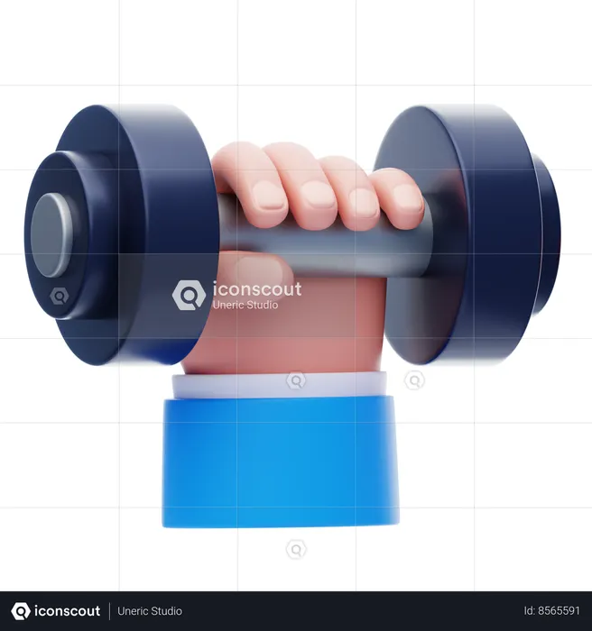 Weightlifting  3D Icon