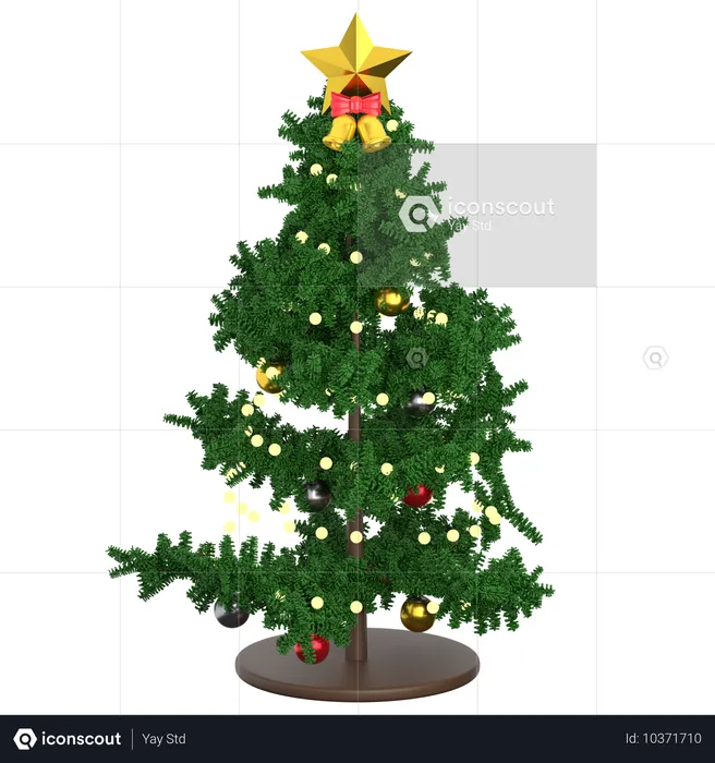 Weihnachtsbaum  3D Icon