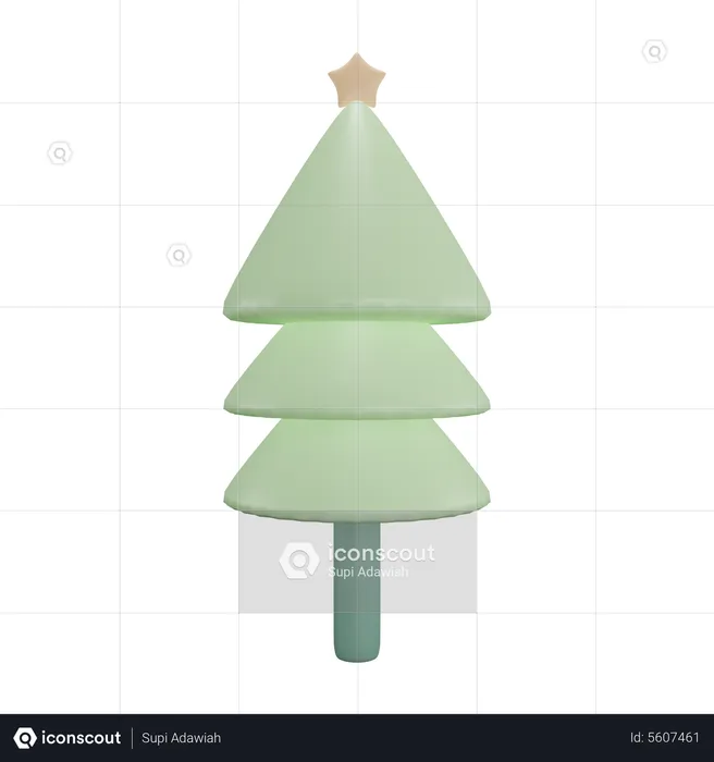 Weihnachtsbaum  3D Icon