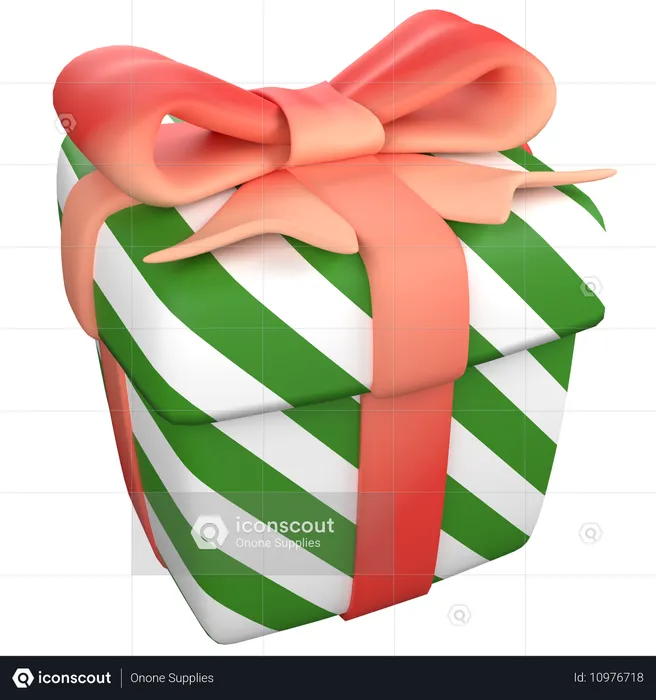 Weihnachtsgeschenk  3D Icon