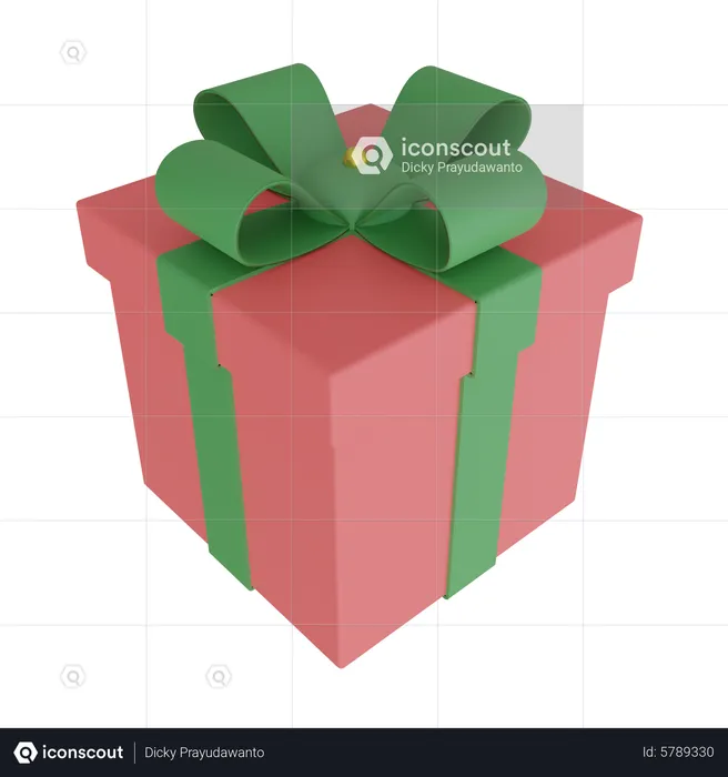 Weihnachtsgeschenk  3D Icon