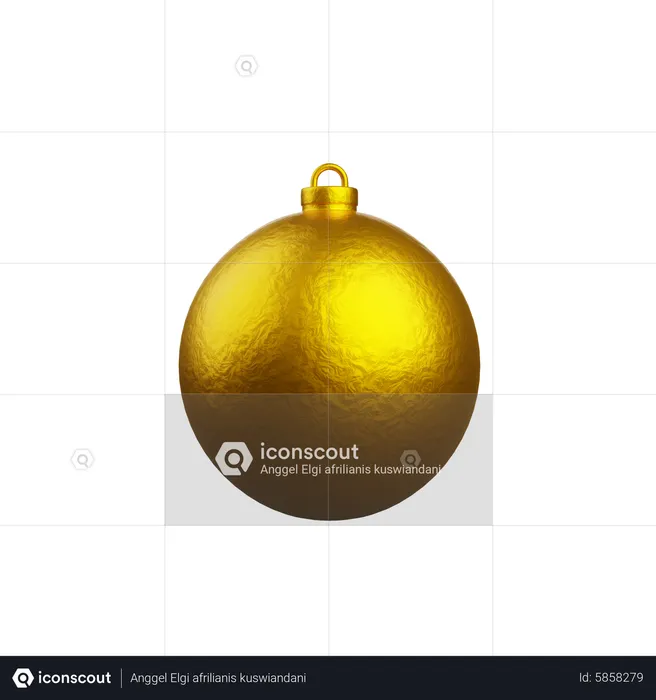 Weihnachtsschmuck  3D Icon