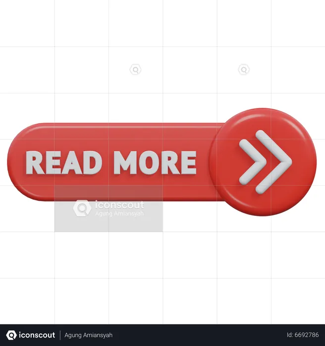 Mehr erfahren-Button  3D Icon