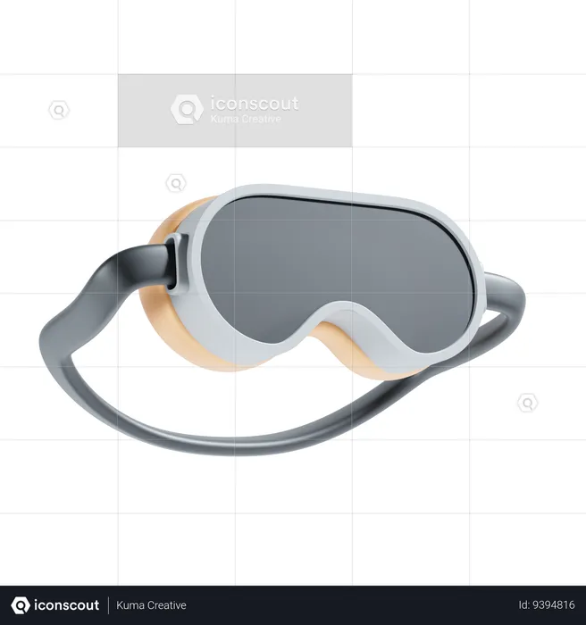 Welding Glasses  3D Icon