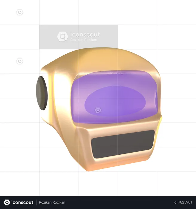 Welding Helmet  3D Icon