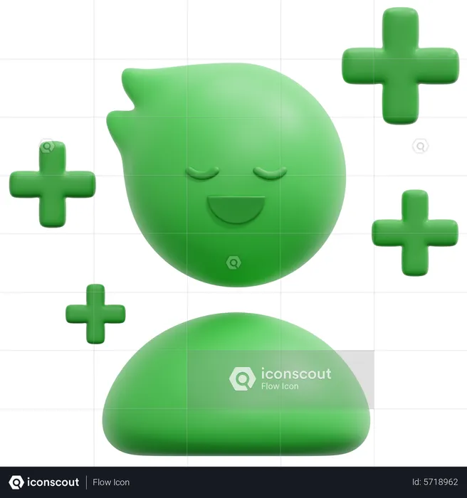 Well Emoji 3D Icon