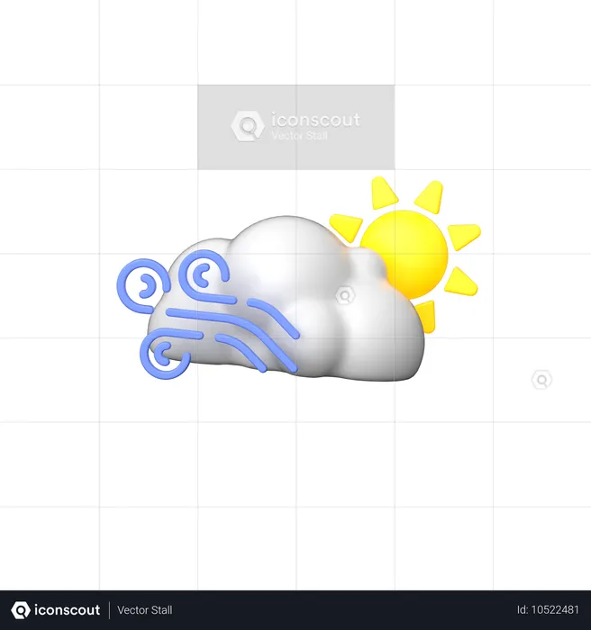 Wetter  3D Icon