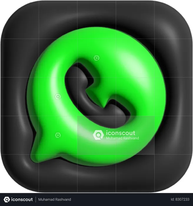 Whatsapp  3D Icon