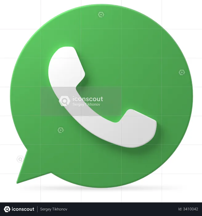 Whatsapp  3D Illustration