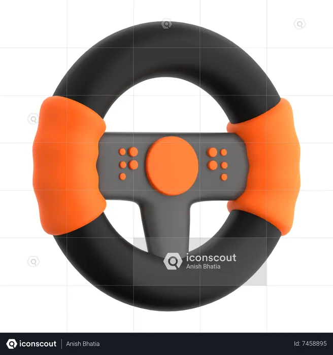 Wheel  3D Icon