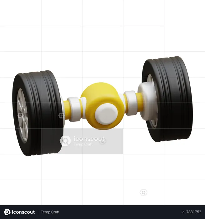 Wheel Balancer  3D Icon