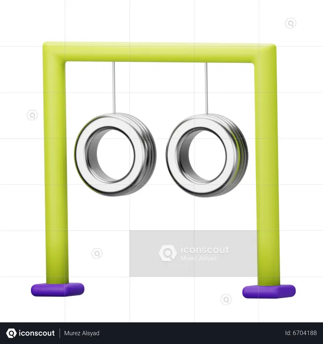 Wheel Swing  3D Icon