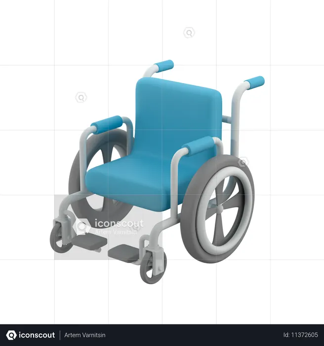 車椅子  3D Icon