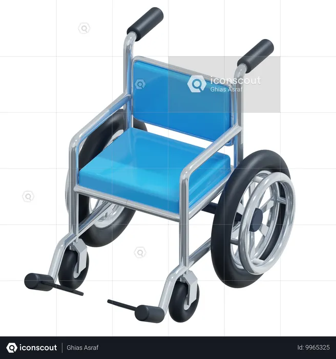 Wheelchair  3D Icon