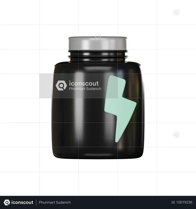 Whey Protein  3D Icon