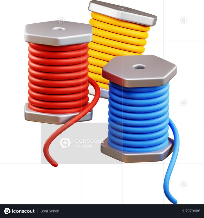 Whipping Thread  3D Icon