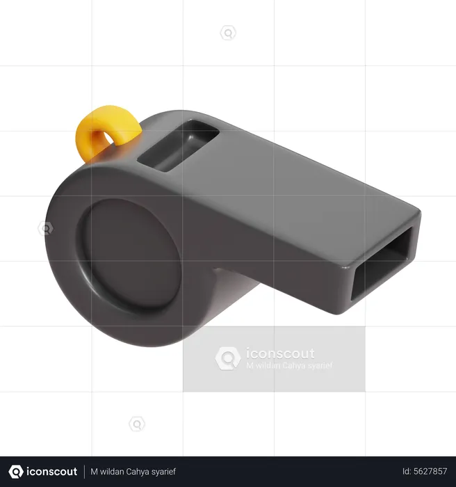 WHISTLE  3D Icon