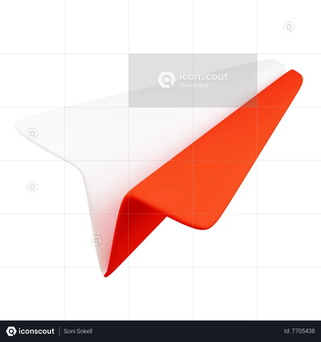 Red Paper Plane