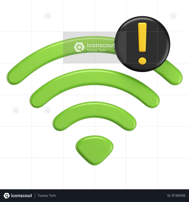 Wi-Fi  3D Icon