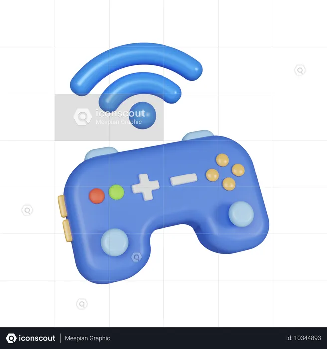 Wifi ゲームパッド  3D Icon