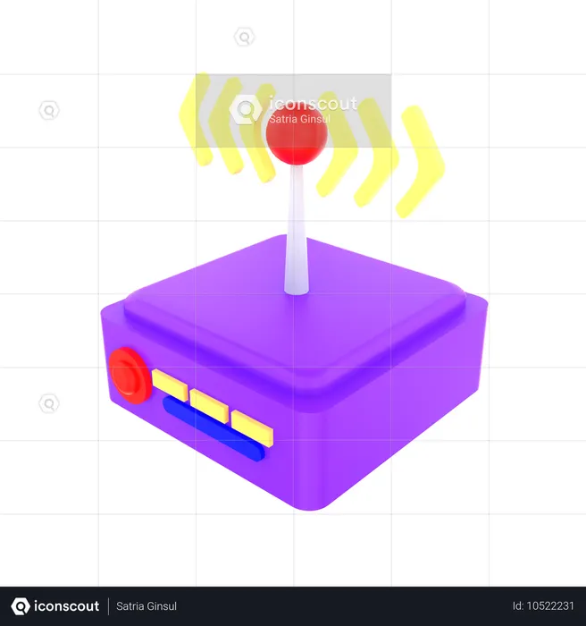 Wifi Signal  3D Icon