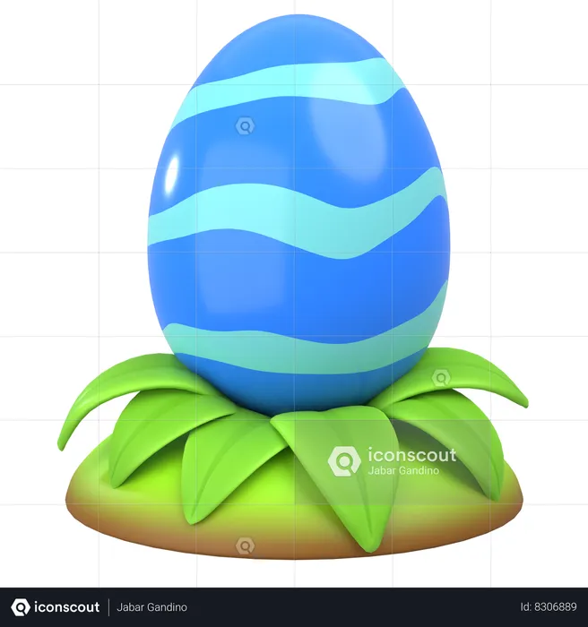 Wind Dragon Egg  3D Icon