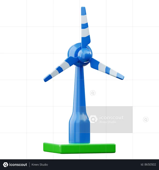 Windmill  3D Icon