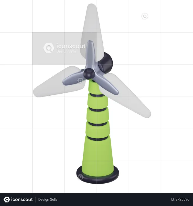 Windmill  3D Icon