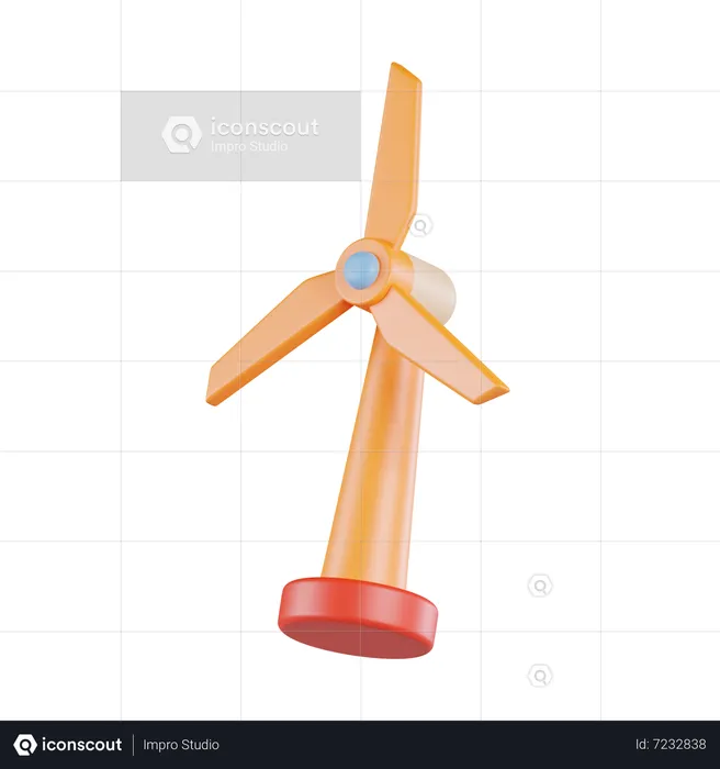 Windmill  3D Icon