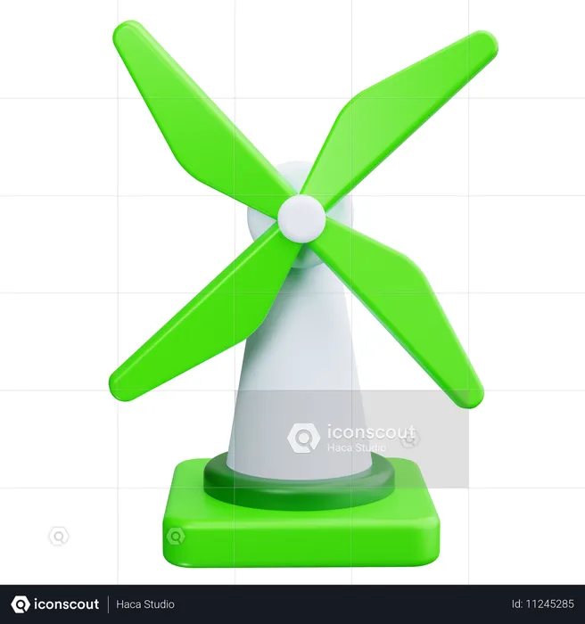 Windmill  3D Icon