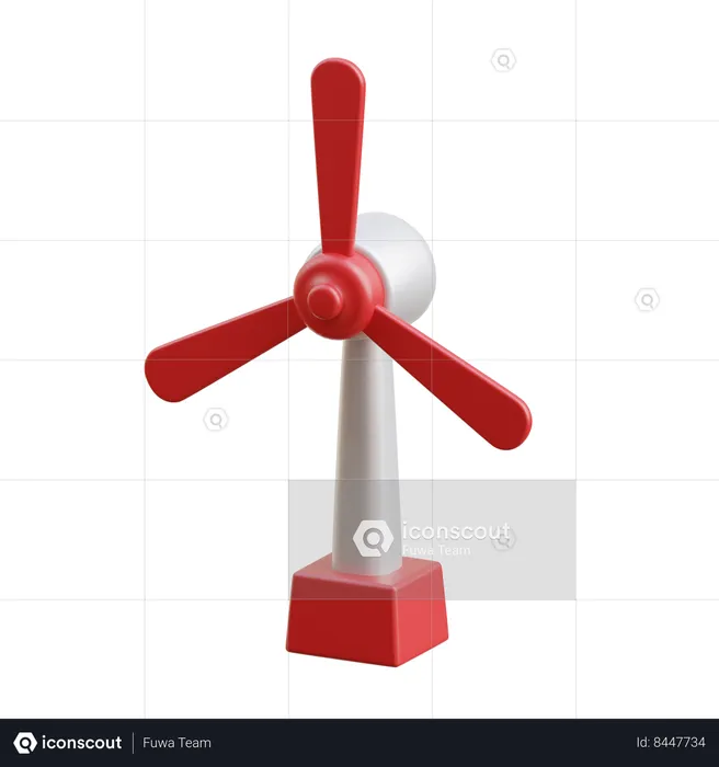 Windmill  3D Icon