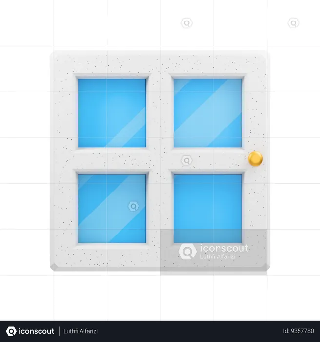 Window  3D Icon
