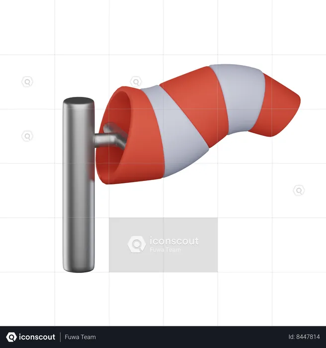 Windsock  3D Icon