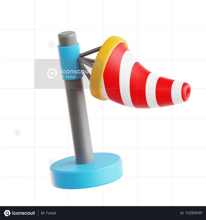 Windsock  3D Icon