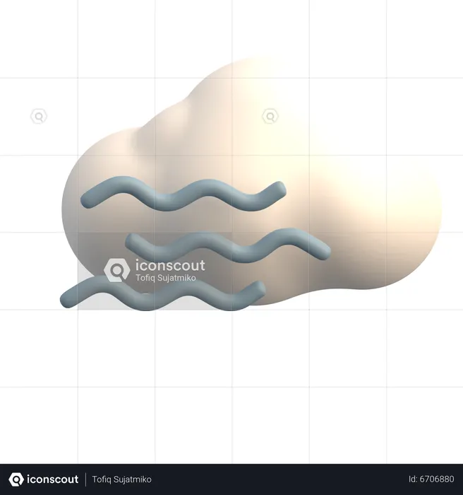 Windy  3D Icon
