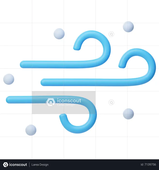 Windy  3D Icon