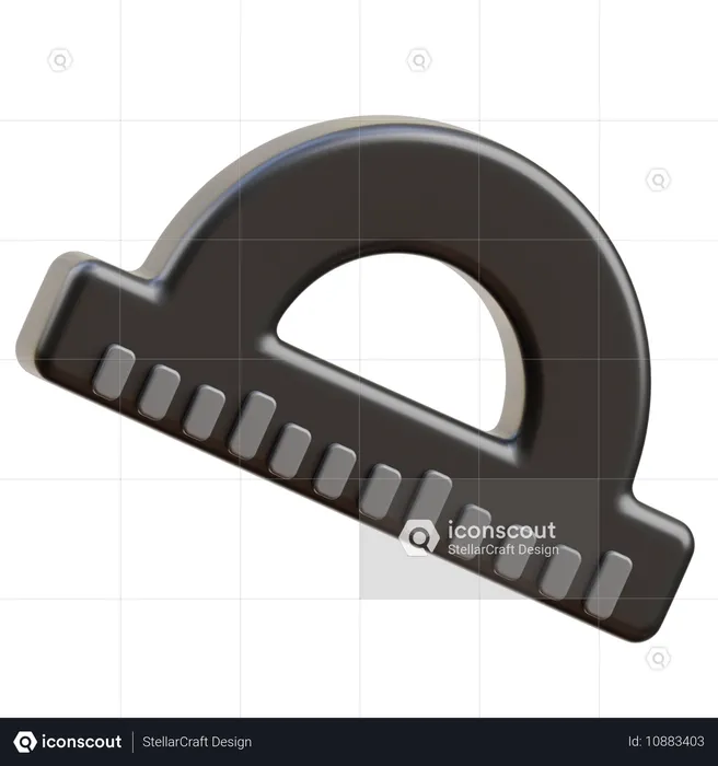 Winkelmesser  3D Icon