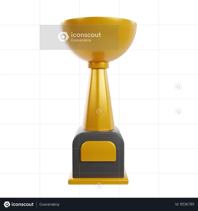 Winners Trophy  3D Icon
