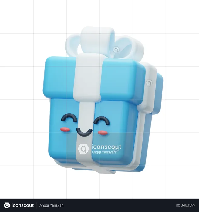 Winter Gift  3D Icon