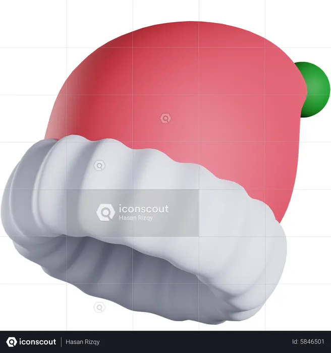 Winter Hat  3D Icon