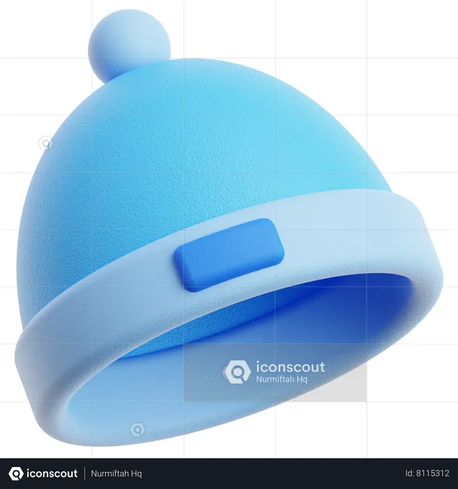 Winter Hat  3D Icon